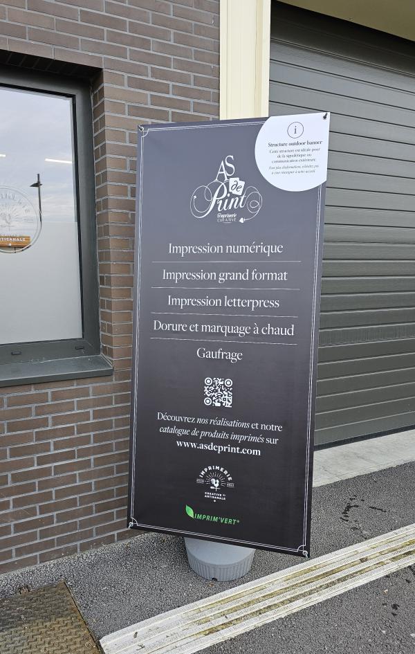Outdoor Banner As de Print