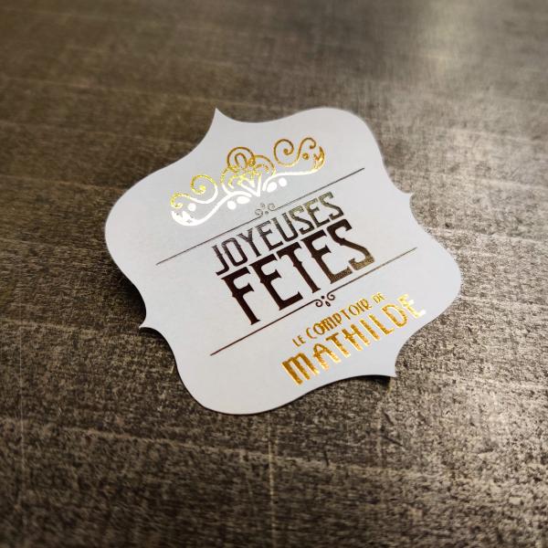 Etiquette Comptoir de Mathilde