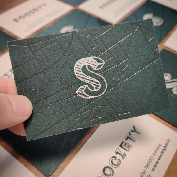 Carte de visite Society